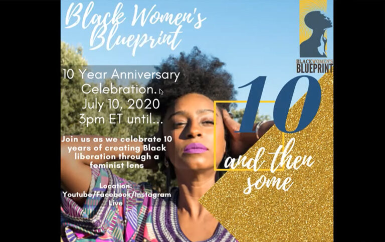 Black Women's Blueprint 10 Years Celebration
